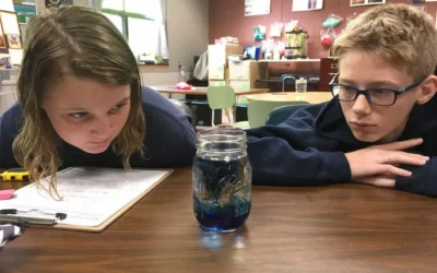 Middle-school science program helps students learn about God