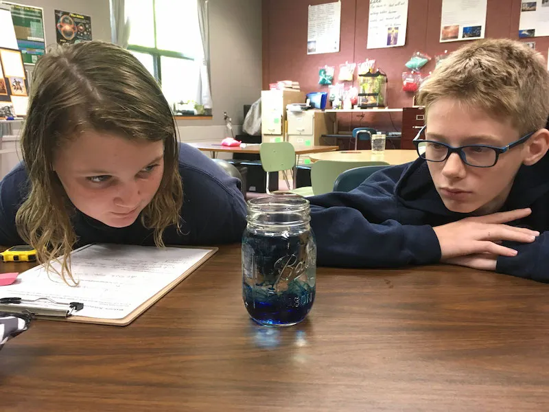 Middle-school science program helps students learn about God